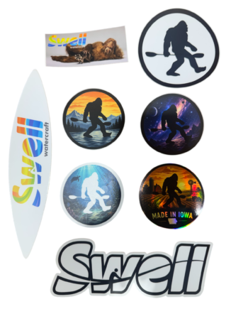 Swell Watercraft Sticker Set